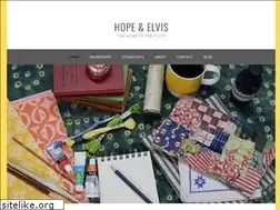 Sites similar to hopeandelvis.com