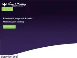 Sites similar to hopeandhealingsolutions.com