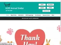 Sites similar to hopeanimalshelter.net