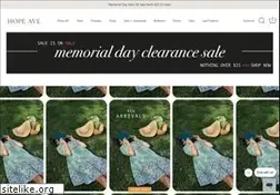 Sites similar to hopeaveboutique.com