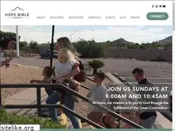 Sites similar to hopebibleaz.org