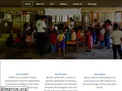 Sites similar to hopebiblemission.org