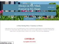 Sites similar to hopecemetery.ca