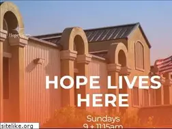 Sites similar to hopecenterchurch.com