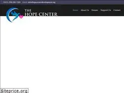 Sites similar to hopecenterdevelopment.org