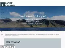 Sites similar to hopechapelmaui.com