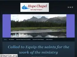 Sites similar to hopechapelredlodge.com
