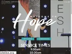 Sites similar to hopechristianchurch.com