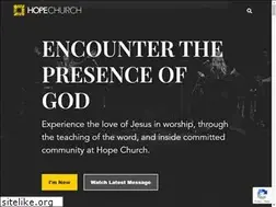 Sites similar to hopechurch.net