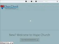 Sites similar to hopechurch.us