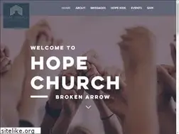 Sites similar to hopechurchba.com