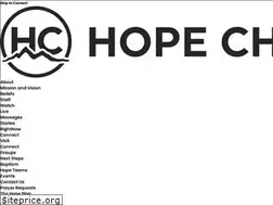 Sites similar to hopechurchmt.com