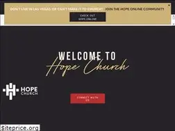 Sites similar to hopechurchonline.com