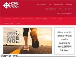 Sites similar to hopechurchonline.org