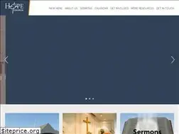 Sites similar to hopechurchpca.com