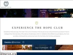 Sites similar to hopeclub.com