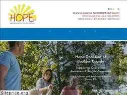 Sites similar to hopecoalitionboulder.org