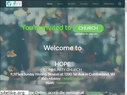 Sites similar to hopecommunitychurch.life