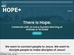 Sites similar to hopecommunitychurch.net