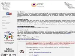 Sites similar to hopecounselingservices.net