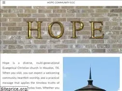 Sites similar to hopecovchurch.org