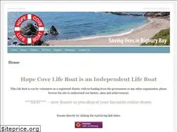 Sites similar to hopecovelifeboat.org