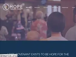 Sites similar to hopecovenant.org