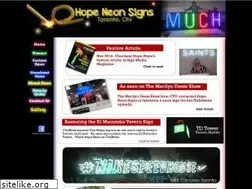 Sites similar to hopecustomneonsigns.com