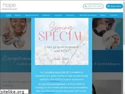 Sites similar to hopedermatology.com.au
