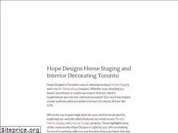 Sites similar to hopedesigns.ca