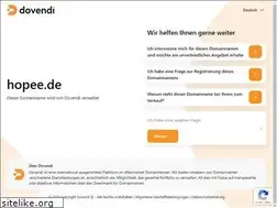 Sites similar to hopee.de