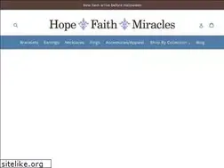 Sites similar to hopefaithmiracles.com