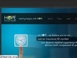 Sites similar to hopefamilyhealth.org