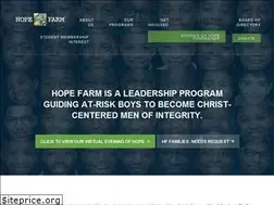 Sites similar to hopefarmfw.org