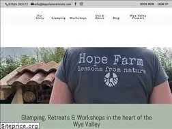 Sites similar to hopefarmretreats.com