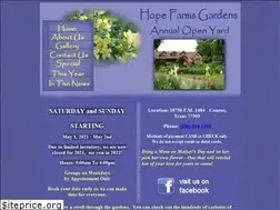 Sites similar to hopefarmsgardens.com