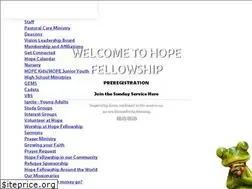 Sites similar to hopefellowship.ca