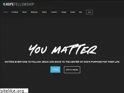Sites similar to hopefellowship.net