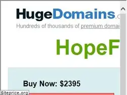 Sites similar to hopefinders.com