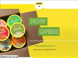 Sites similar to hopefoods.com