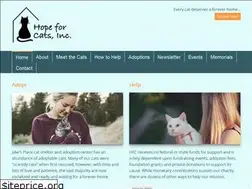 Sites similar to hopeforcatsinc.org
