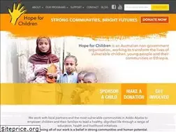 Sites similar to hopeforchildren.org.au