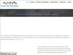 Sites similar to hopeforfamilies.net