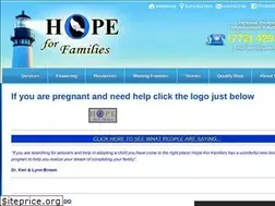 Sites similar to hopeforfamilies.org