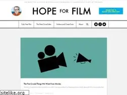 Sites similar to hopeforfilm.com