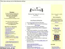 Sites similar to hopeforhealing.org