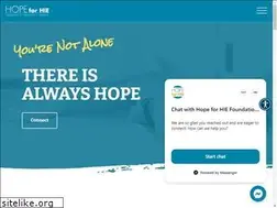 Sites similar to hopeforhie.org