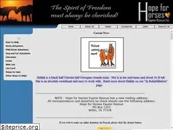 Sites similar to hopeforhorses.com