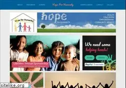 Sites similar to hopeforhumanitymd.org
