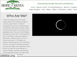 Sites similar to hopeforkenya.org